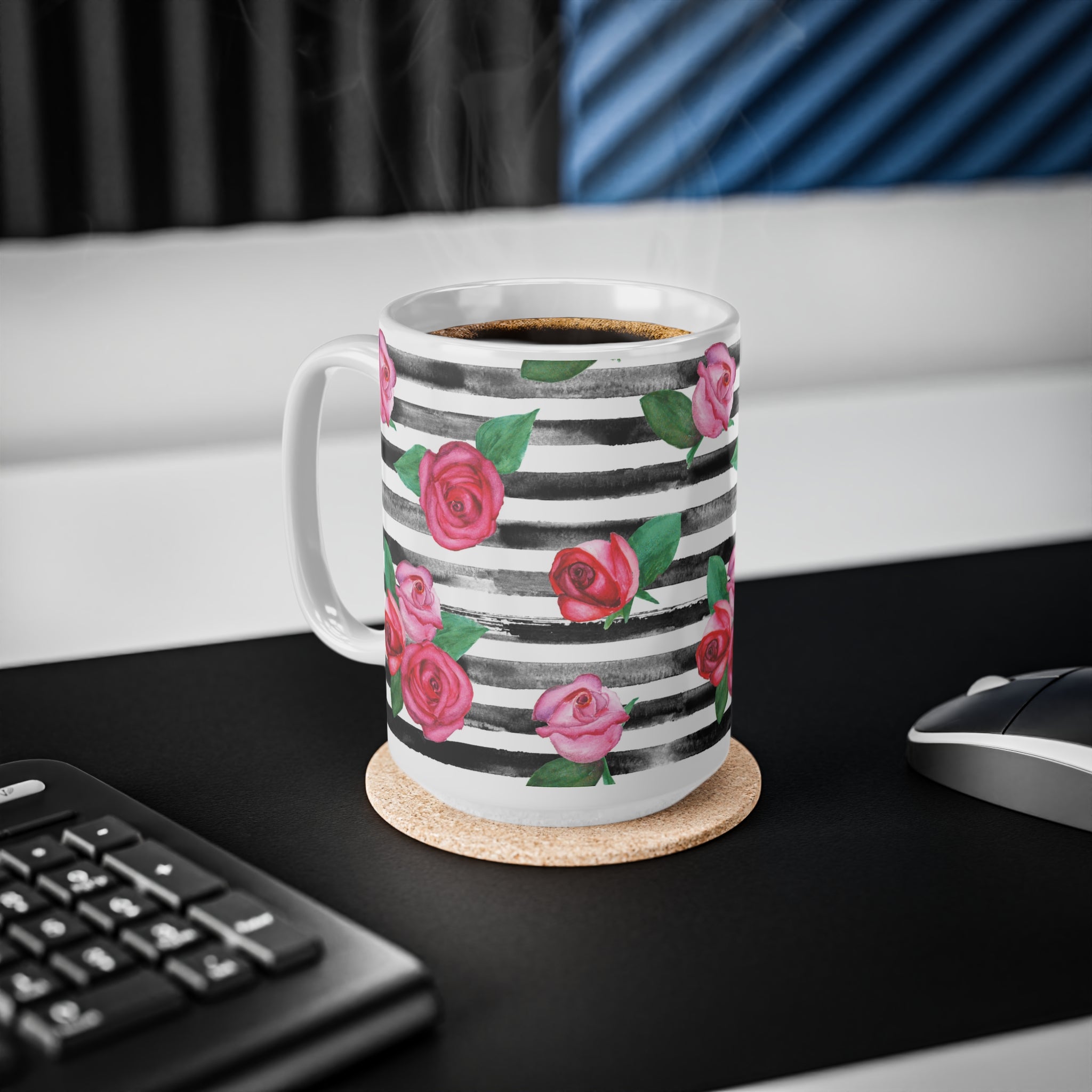 Taza Rosas con Mala Fama