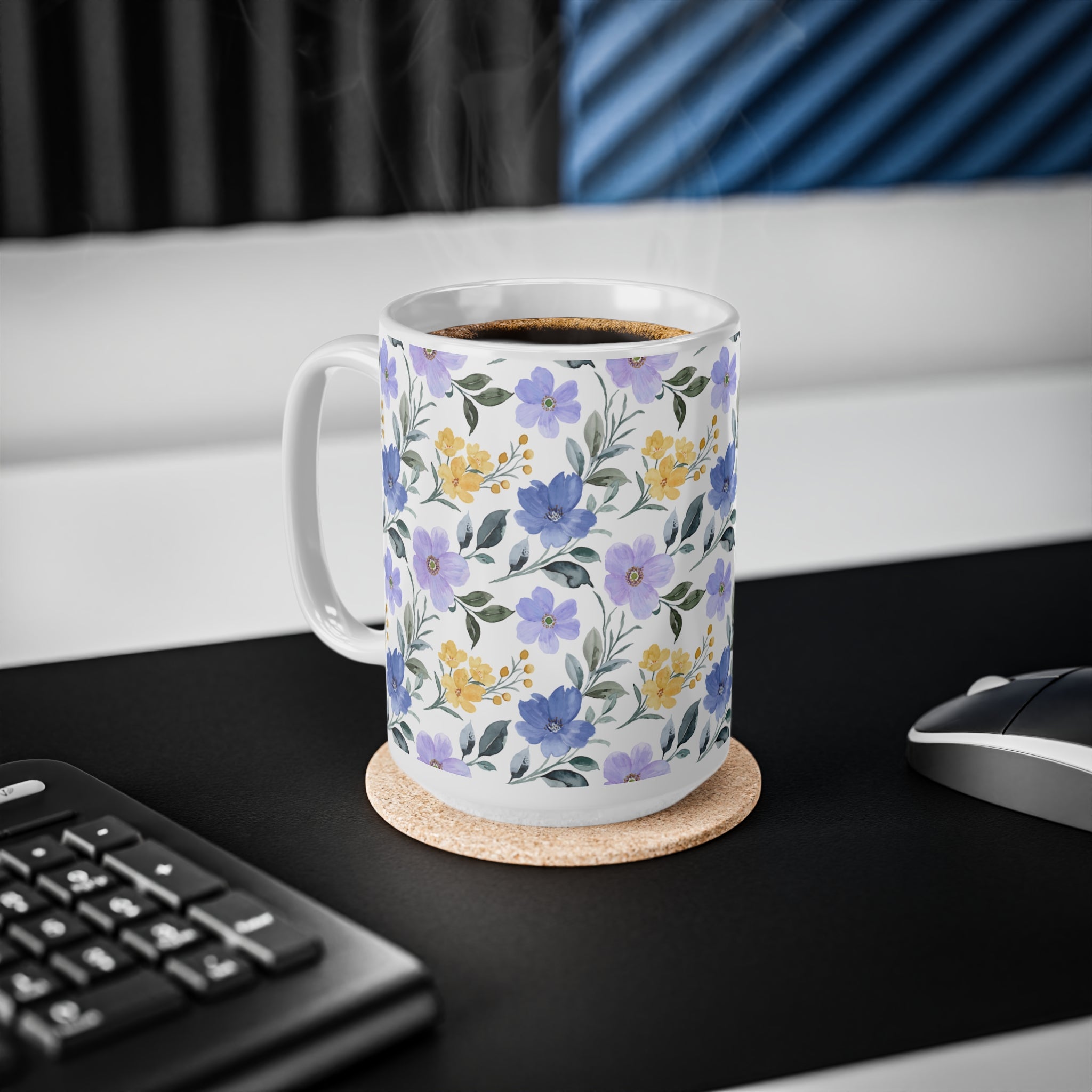 Taza Flores con Coartada
