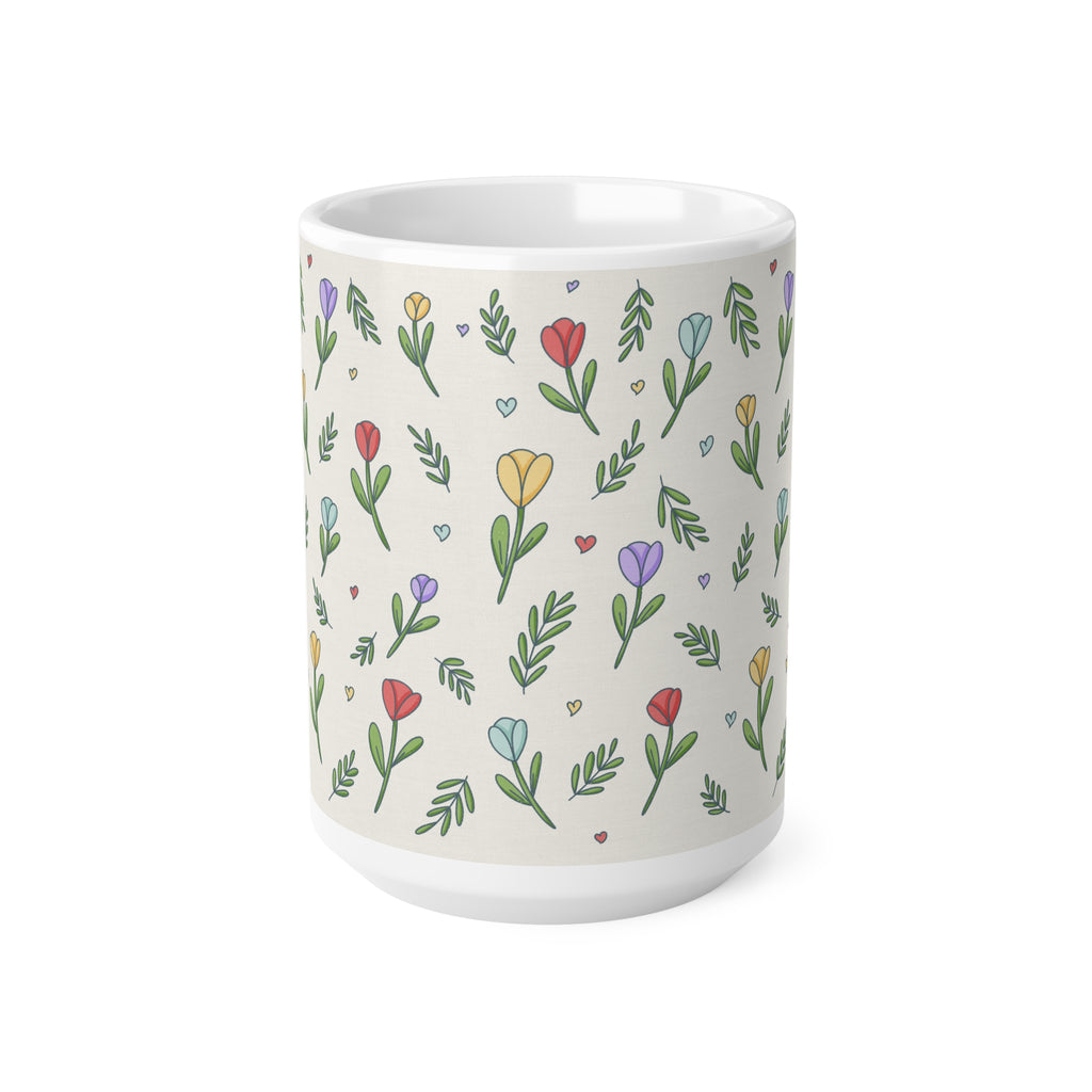 Taza Flores con Límites