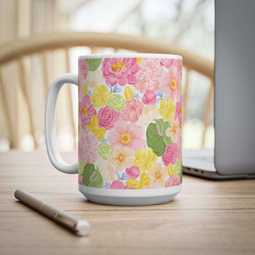 Taza Flores de Mala Influencia