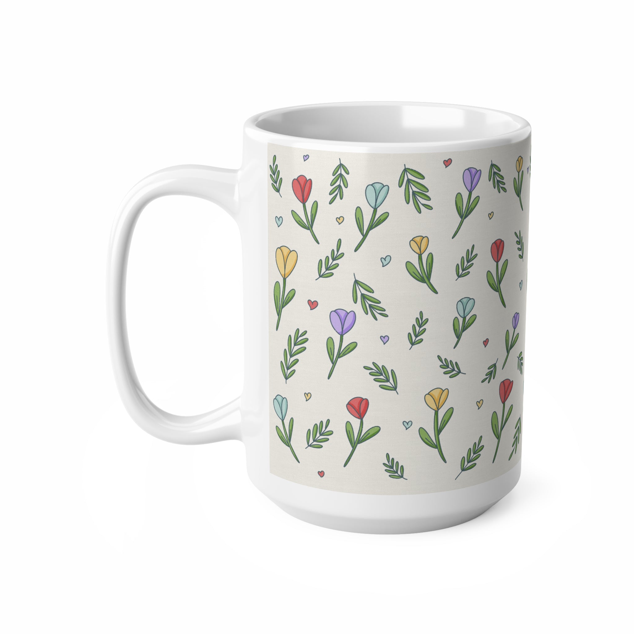 Taza Flores con Límites