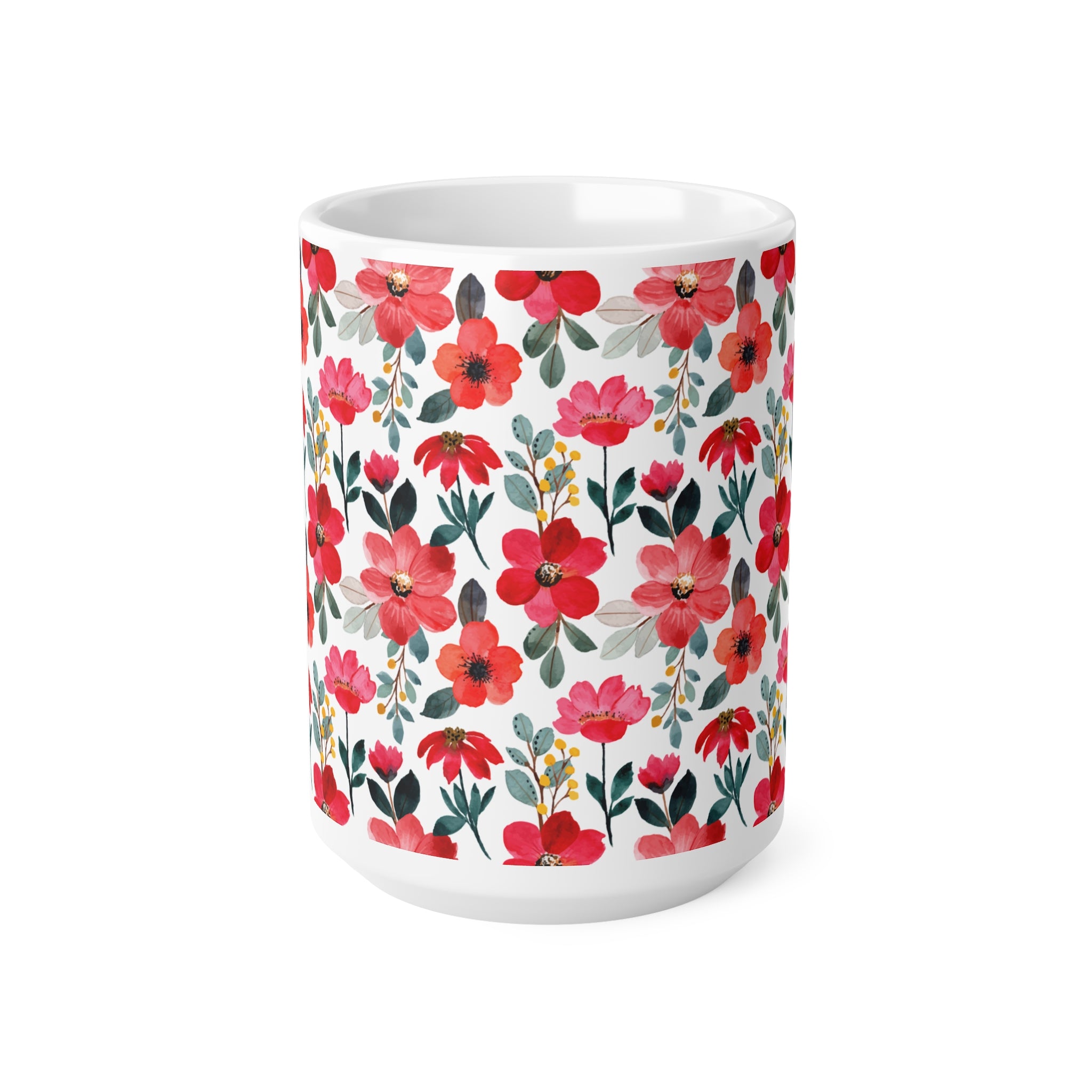 Taza Flores con Mal Genio