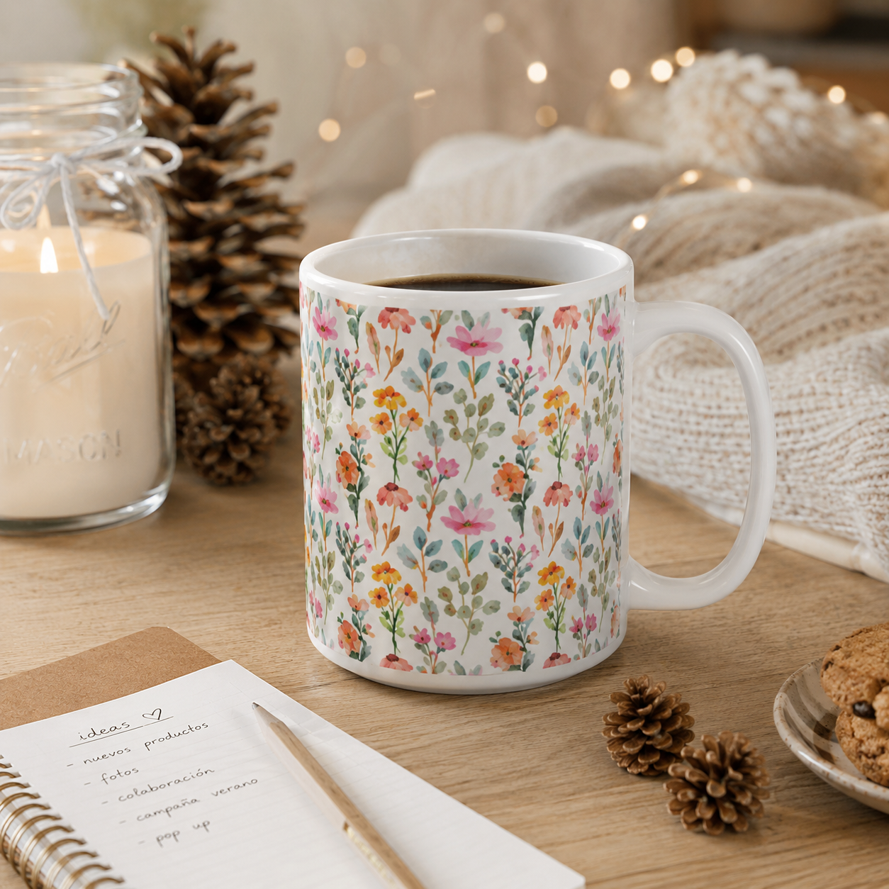 Taza Ramo Desordenado
