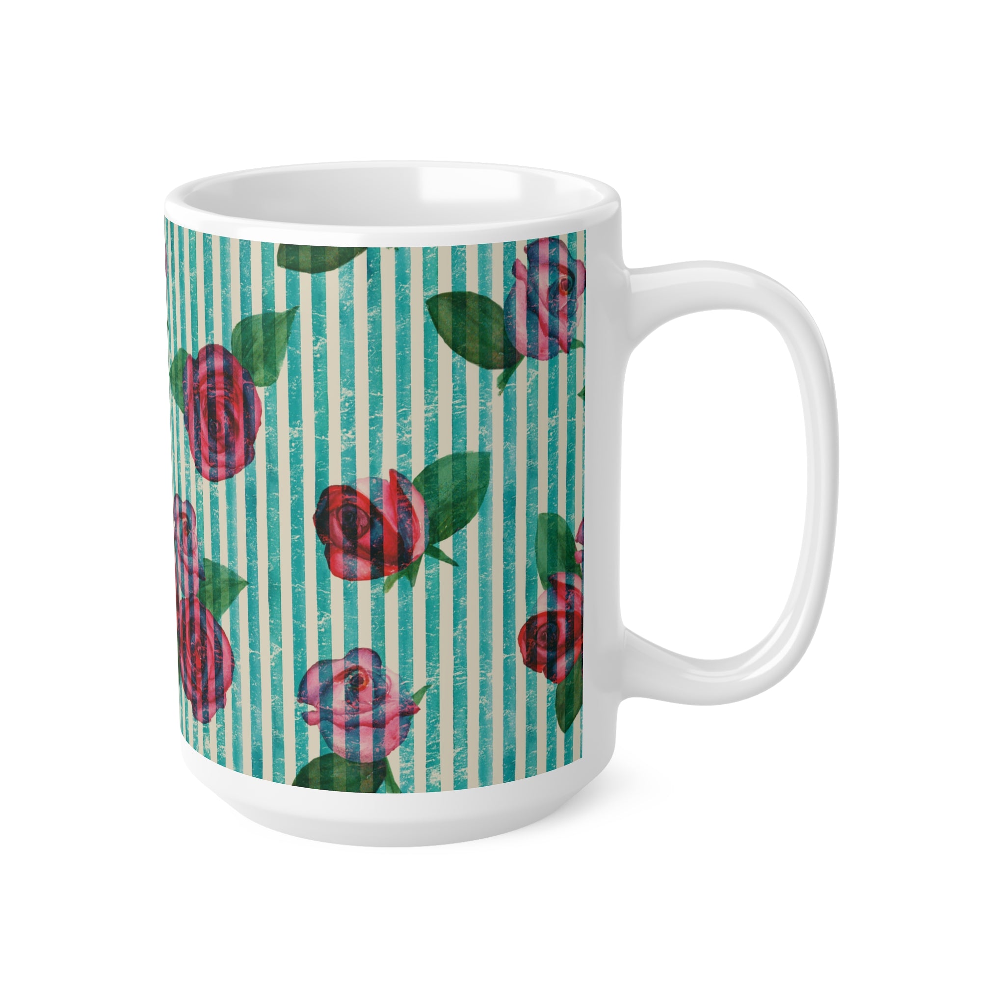 Taza La Rosa Rayada