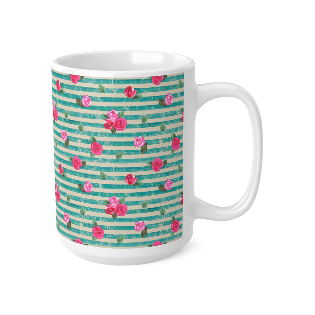 Taza Rosas con Mala Conducta