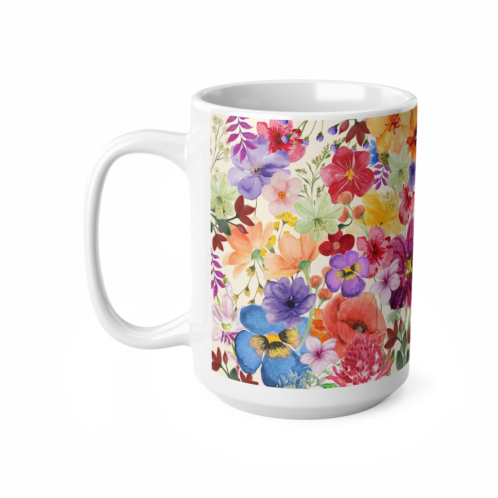 Taza Flores Hasta en la Sopa