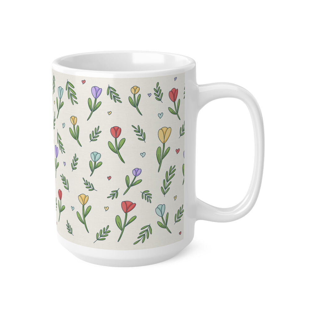 Taza Flores con Límites