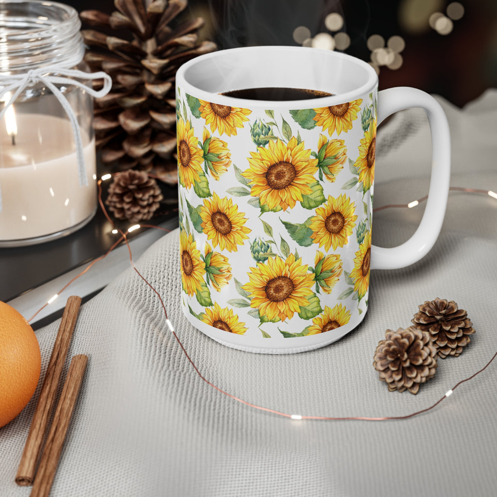 Taza Girasoles de Agosto