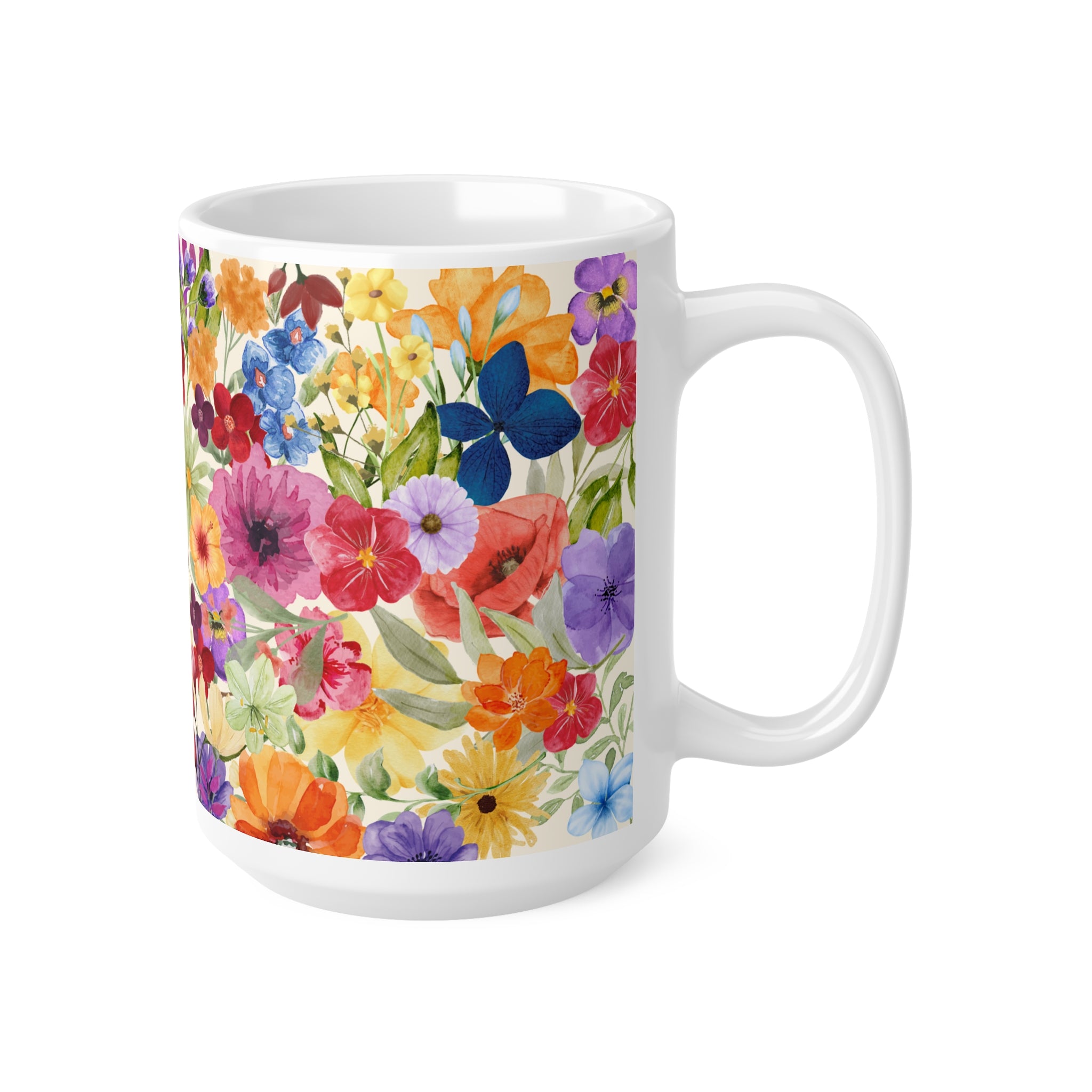 Taza Flores Hasta en la Sopa