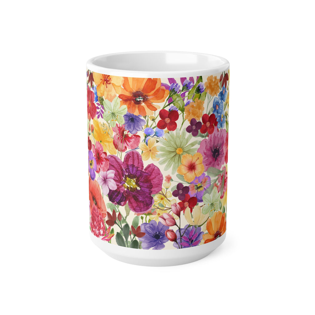 Taza Flores Hasta en la Sopa