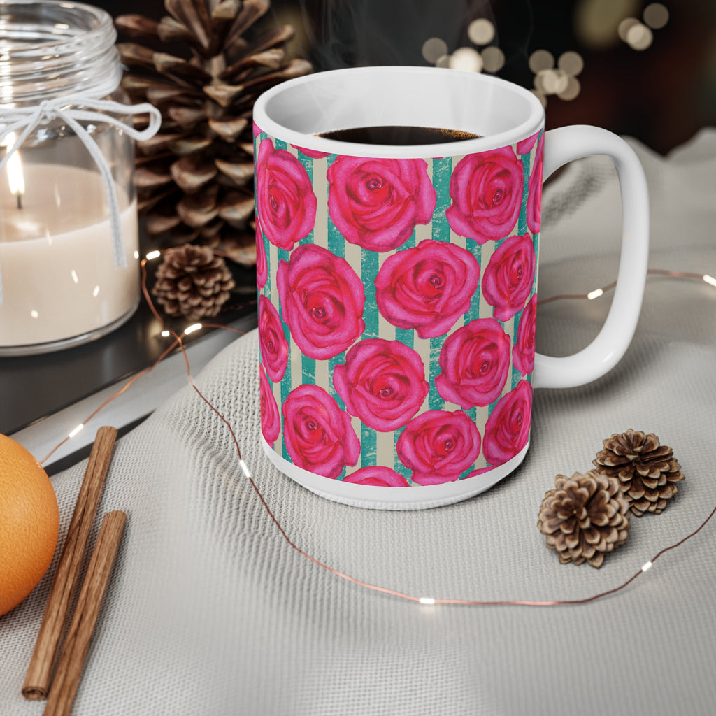 Taza Rosas sin Vergüenza