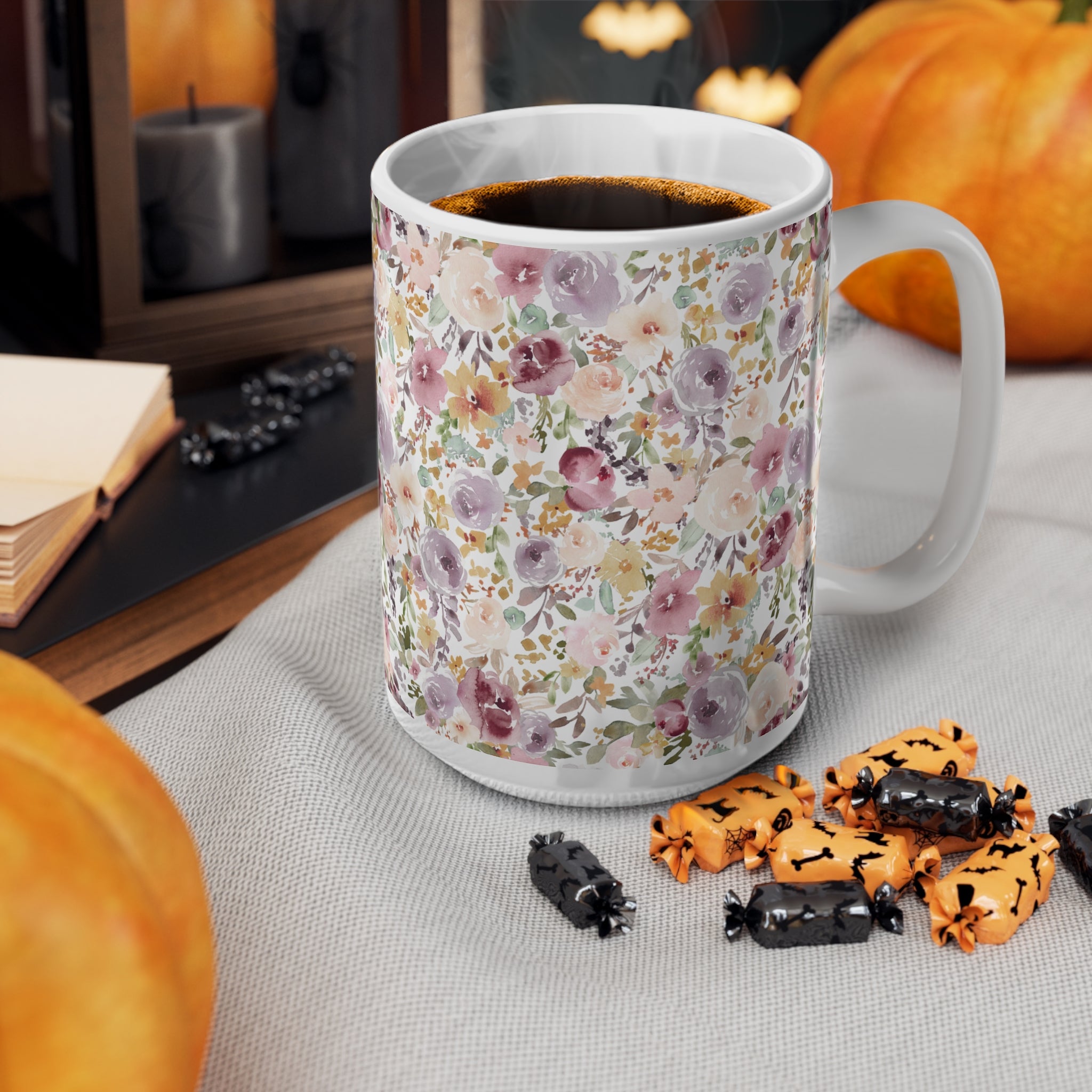 Taza Floristería con Antecedentes